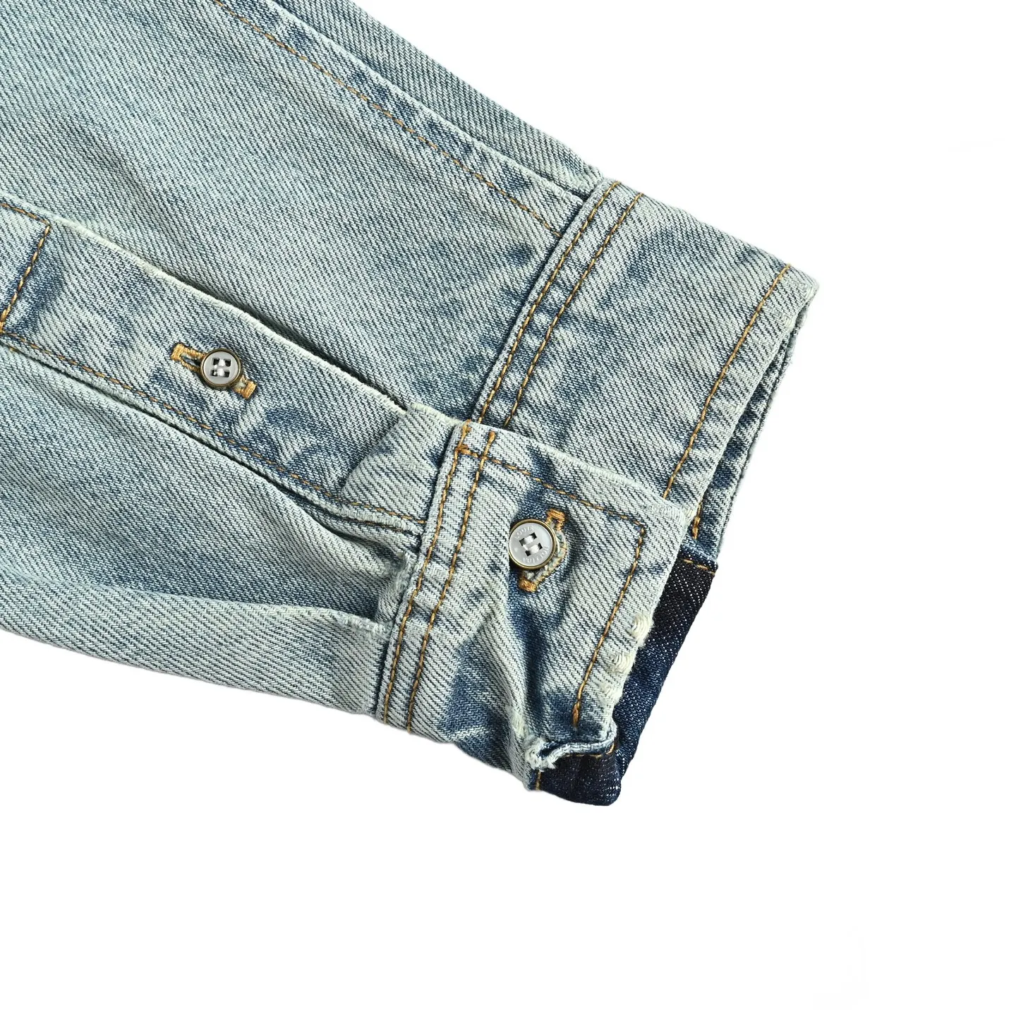 Louis Vuitton/Louis Vuitton presbyopic patchwork denim jacket